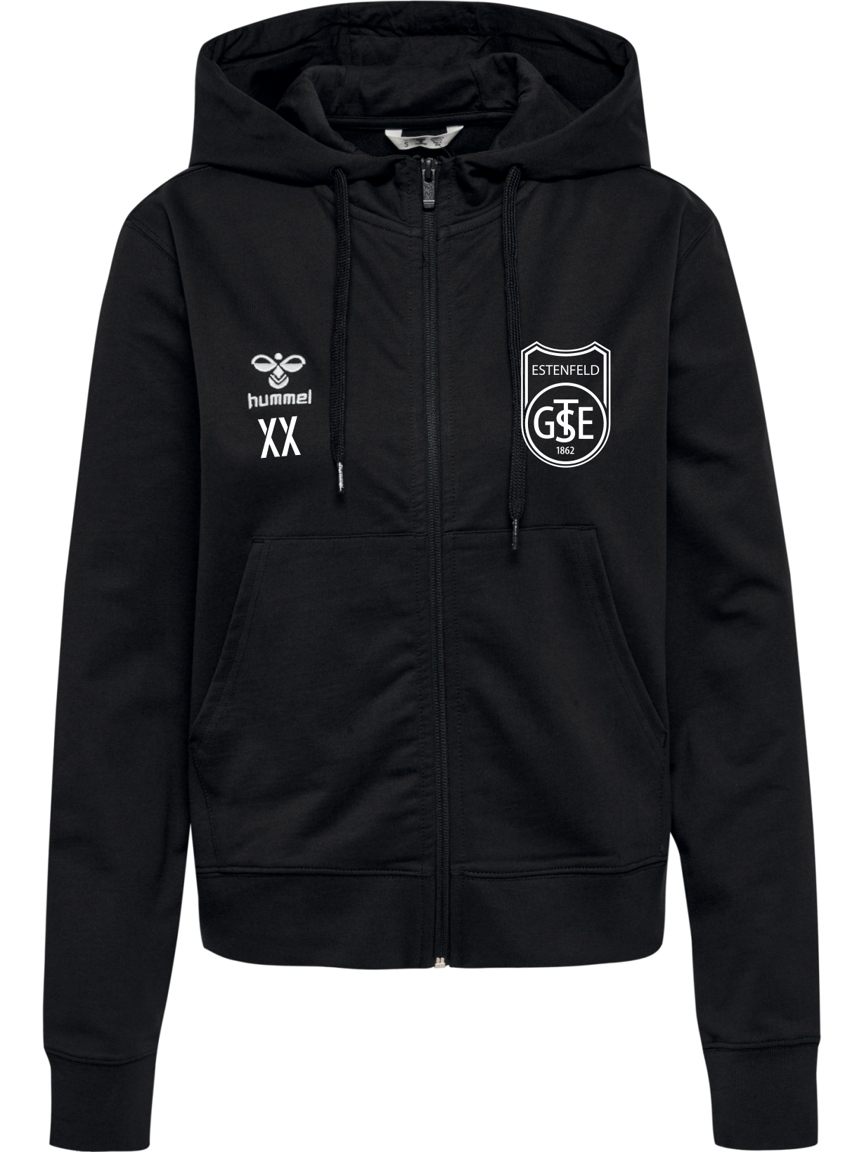 HMLGO 2.0 ZIP HOODIE schwarz Damen