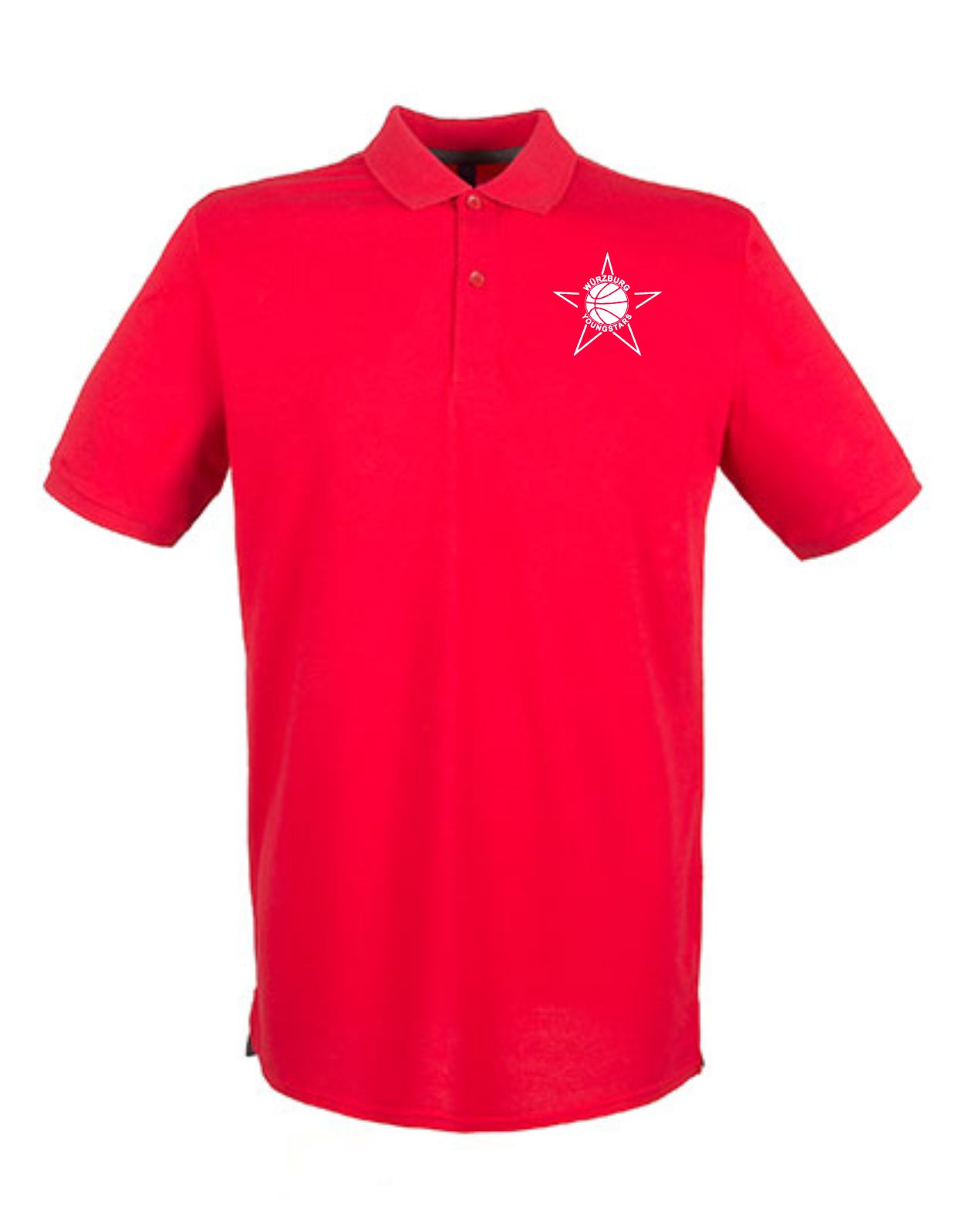 Youngstars Polo Damen rot