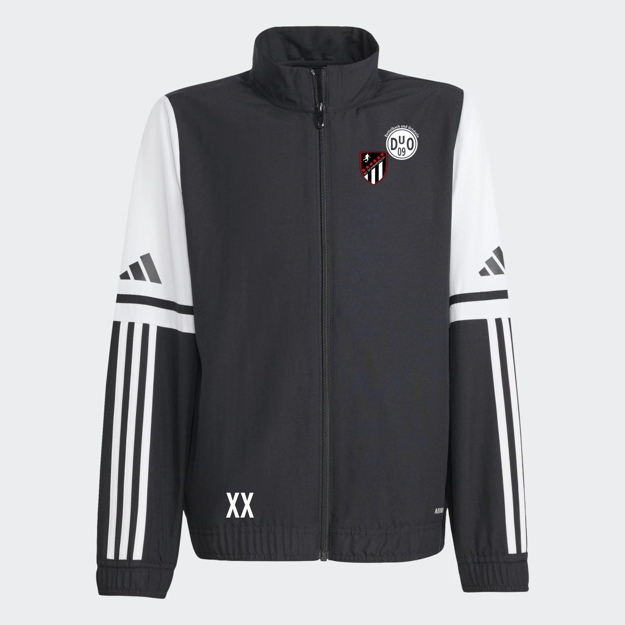 SQ25 PRE JKT BLACK/WHITE Kinder