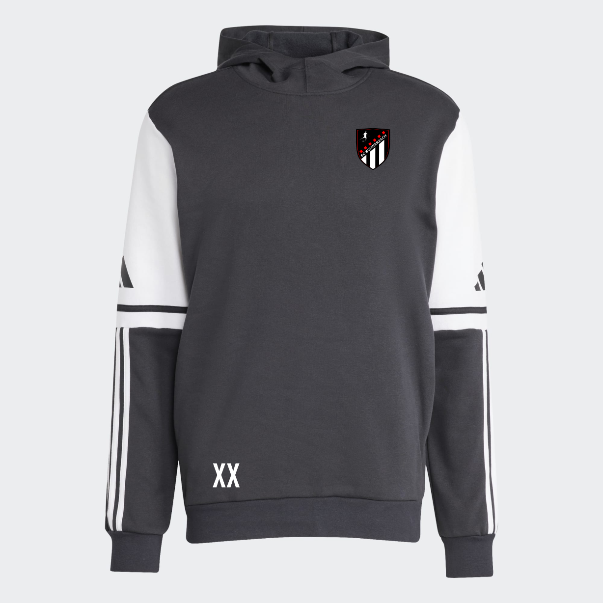 SQ25 SW HOOD BLACK/WHITE