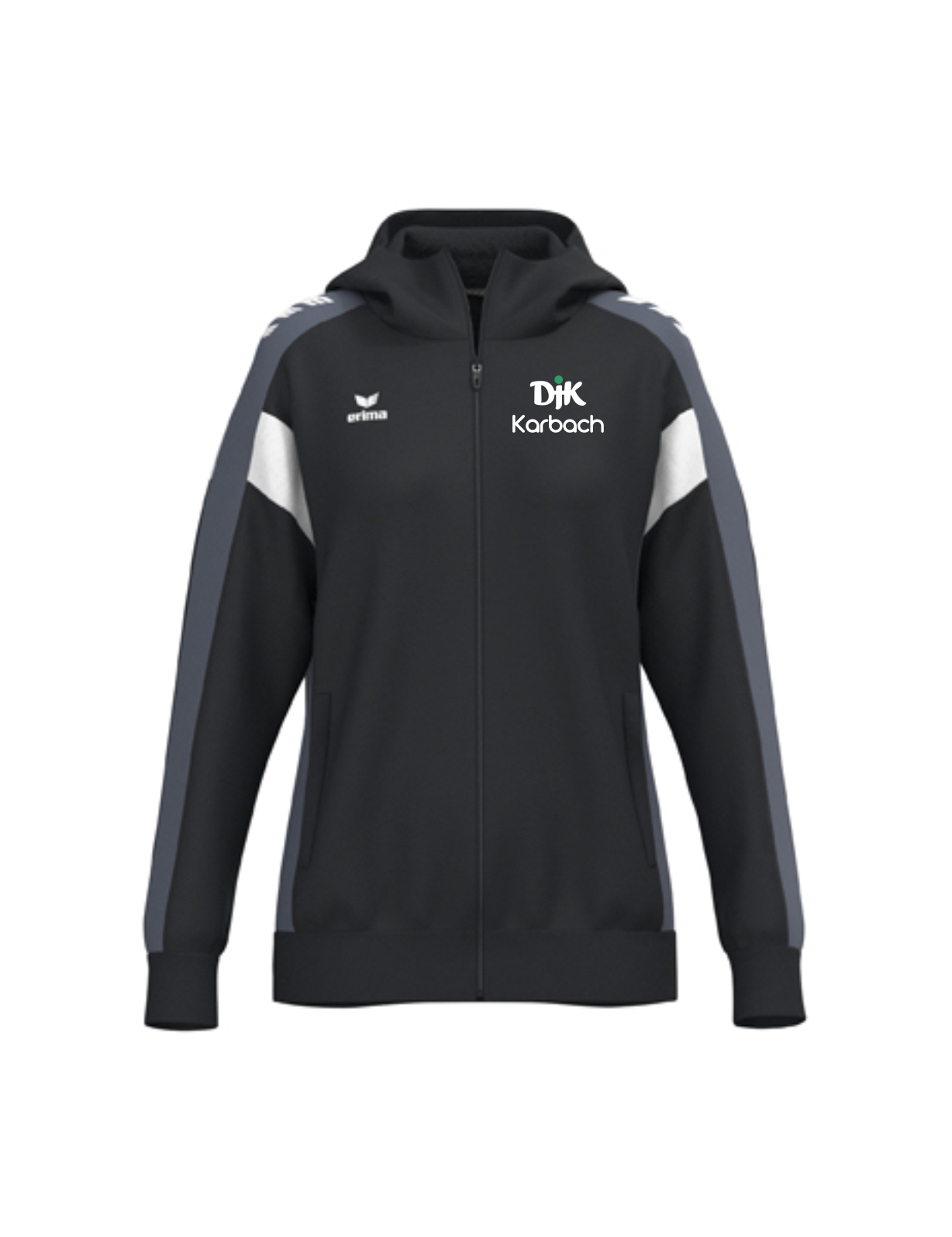 Celebrate 125 Trainings Jacket with Hood schwarz Damen