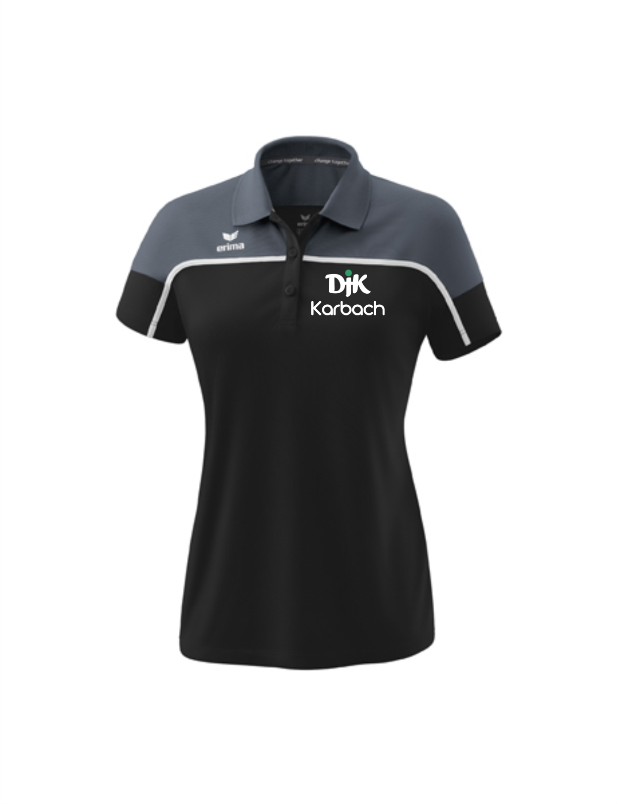 Change Polo black Damen