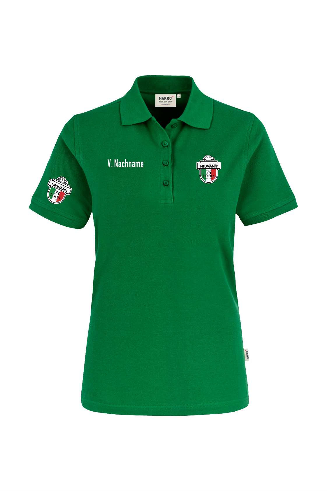 Hakro Polo Shirt Frauen grün