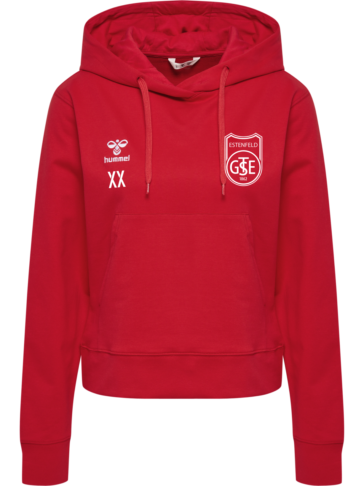 HMLGO 2.0 HOODIE rot Damen