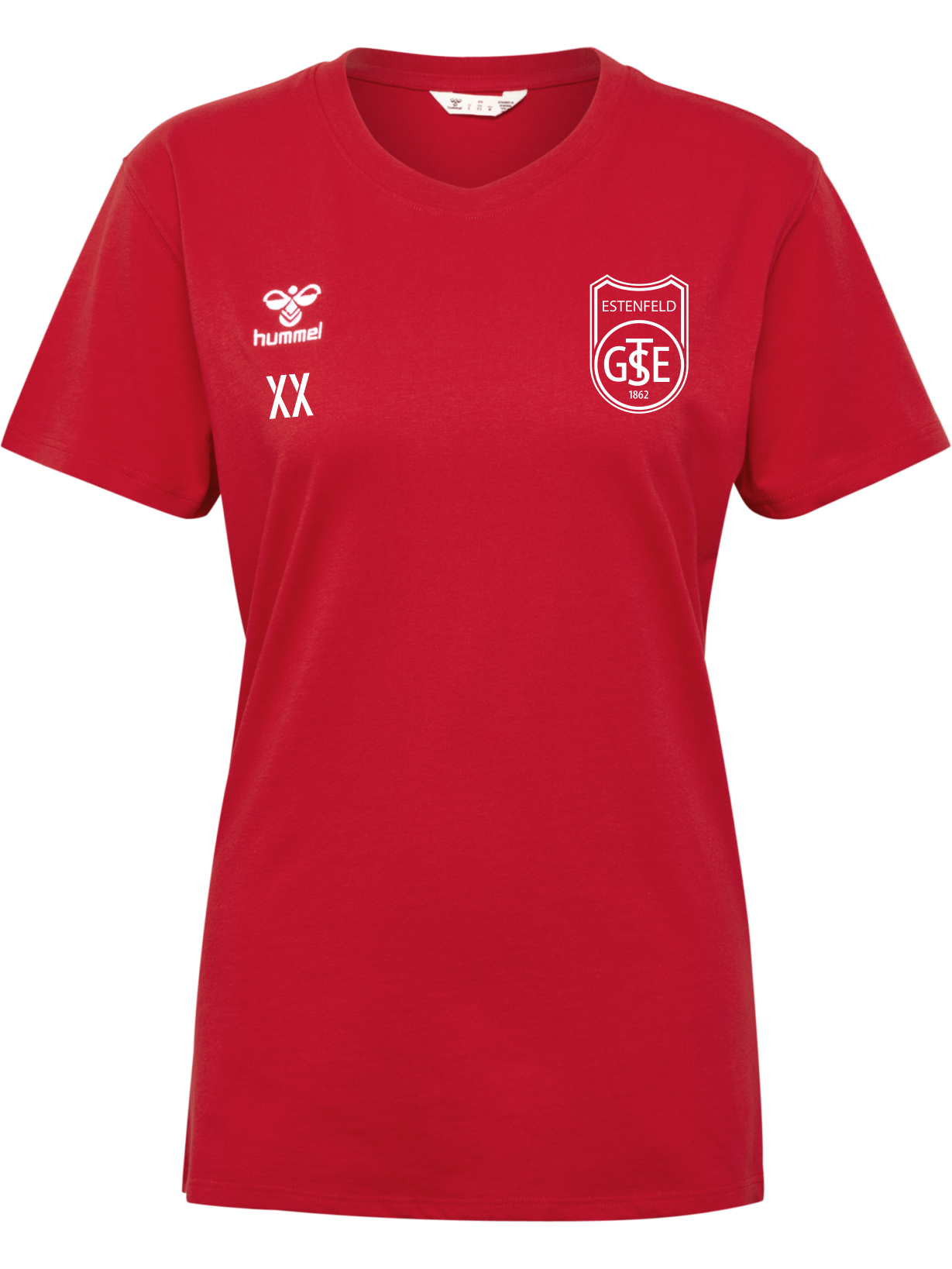 HMLGO 2.0 T-SHIRT S/S rot Damen