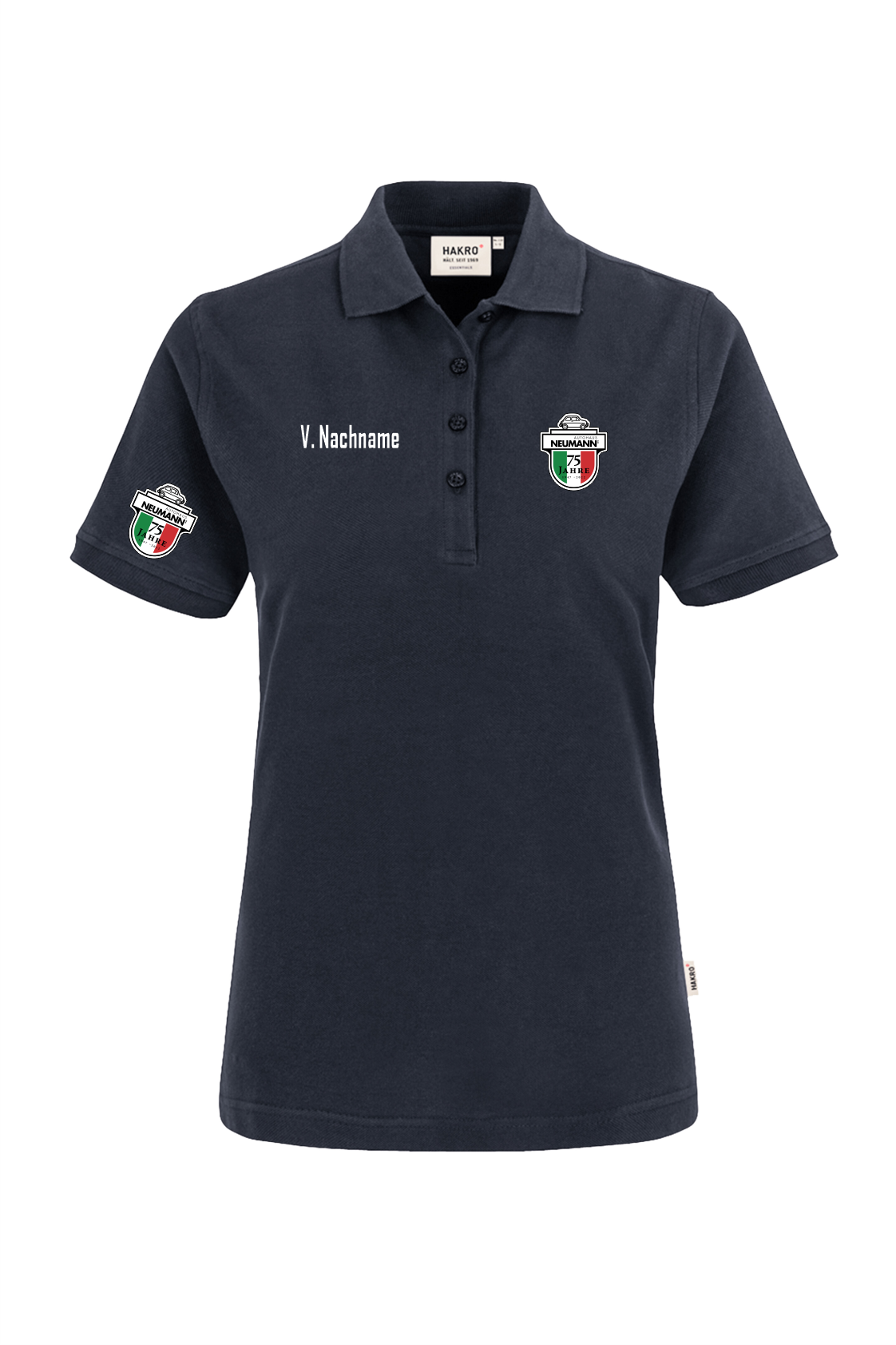 Hakro Polo Shirt Frauen navy