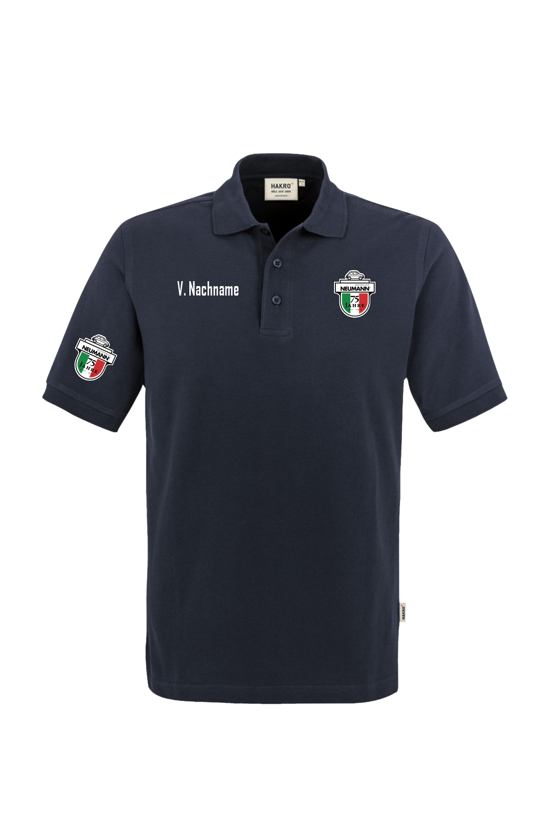 Hakro Polo Shirt Männer navy