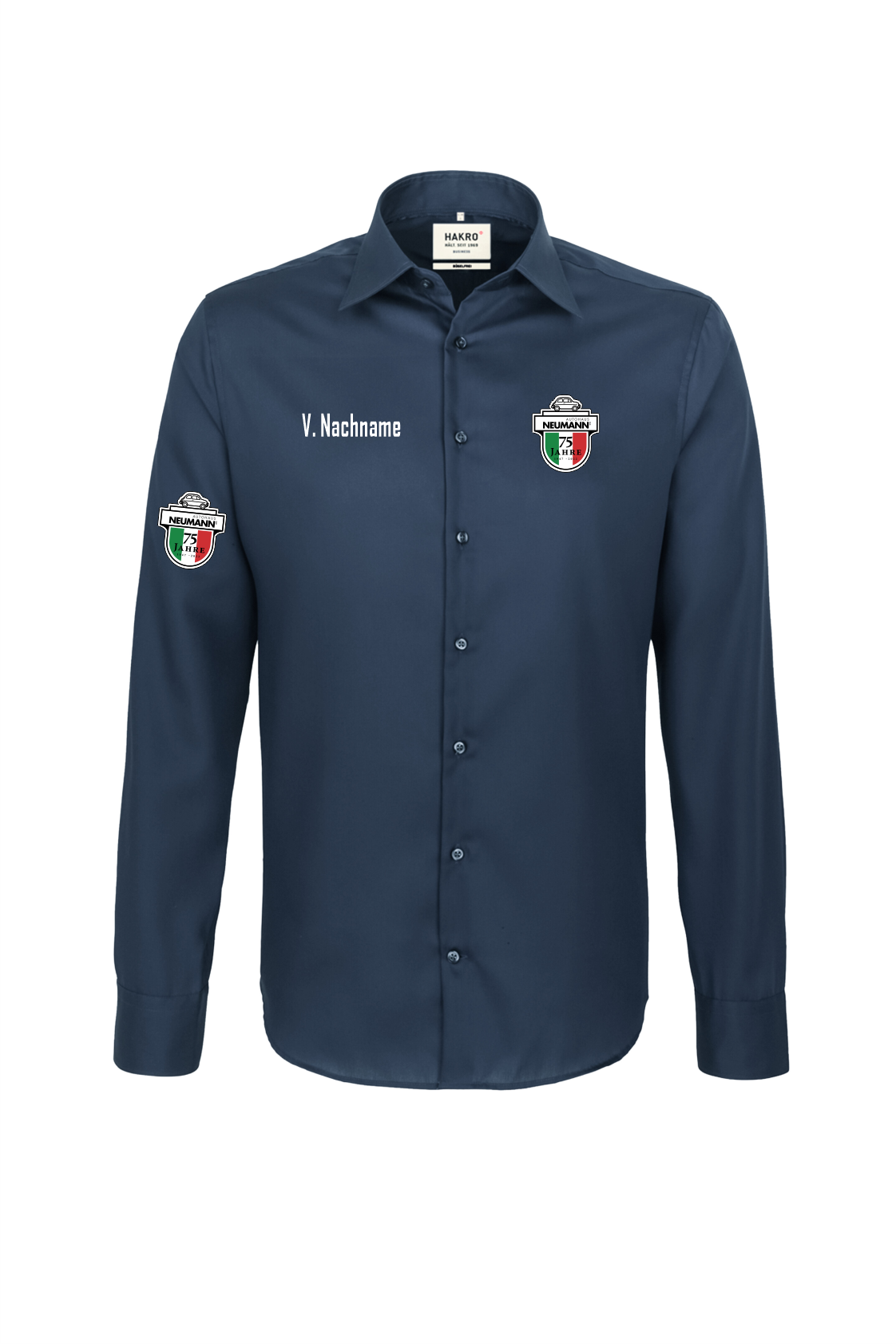 Hakro Hemd Business Regular navy