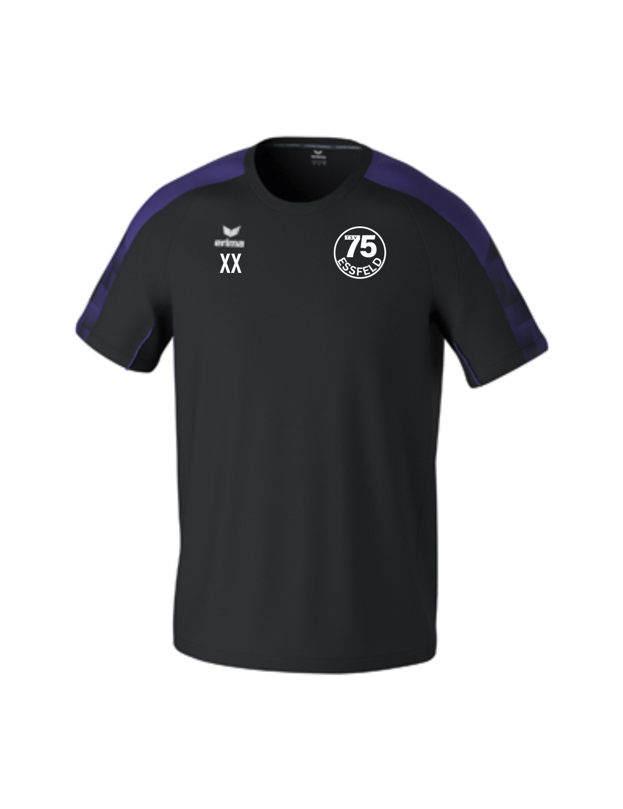 EVO STAR T-SHIRT Herren + Kids schwarz/lila