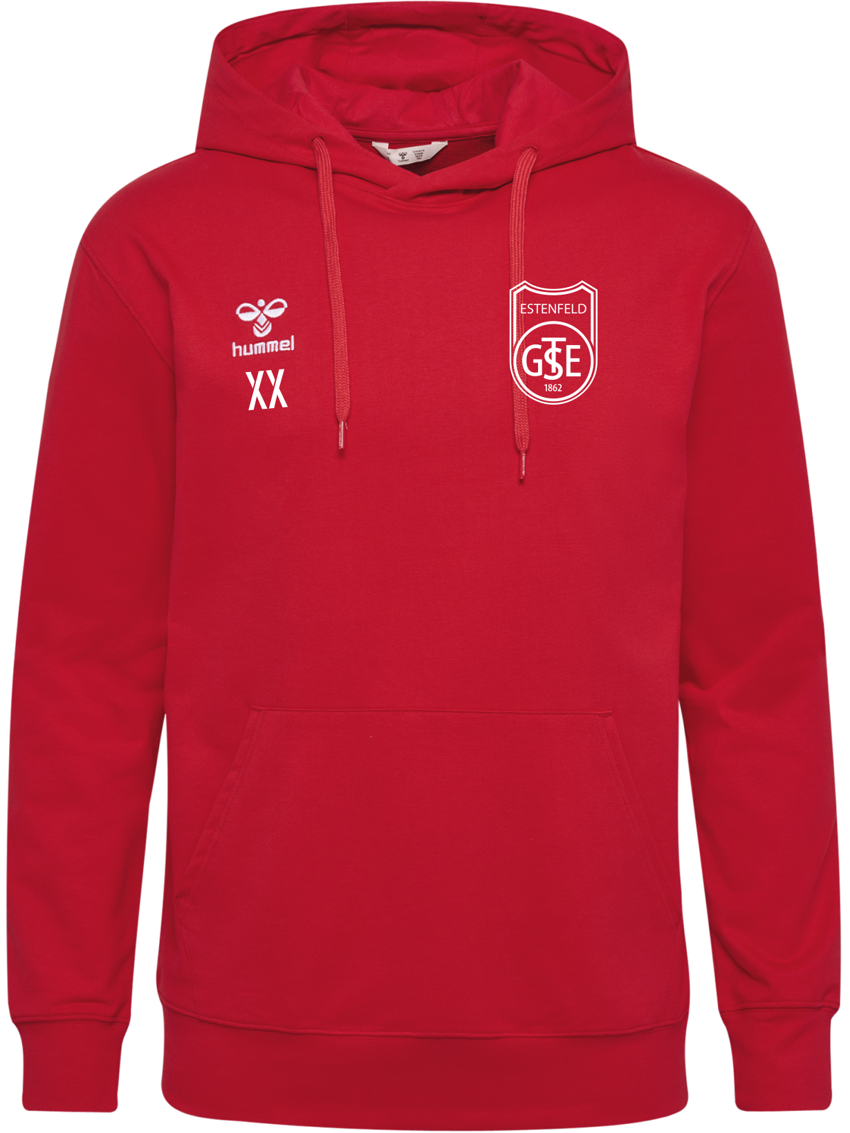 HMLGO 2.0 HOODIE rot