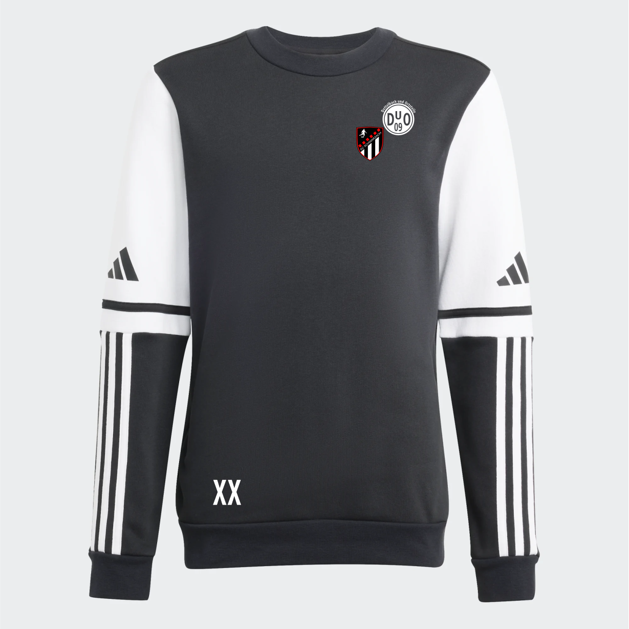 SQ25 SW CREW BLACK/WHITE Kinder